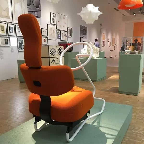 Sculptural cocoon pendant lamp