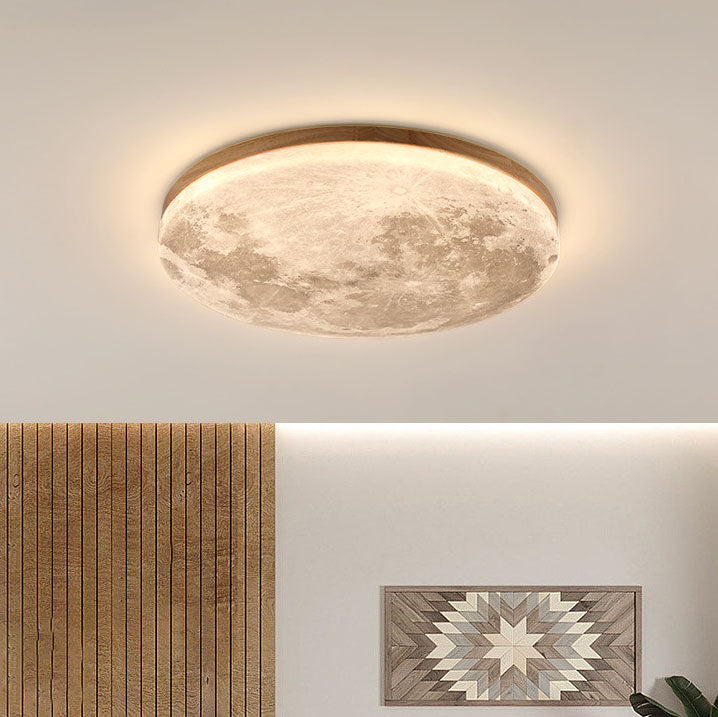 Minimalist Moon Ceiling Light