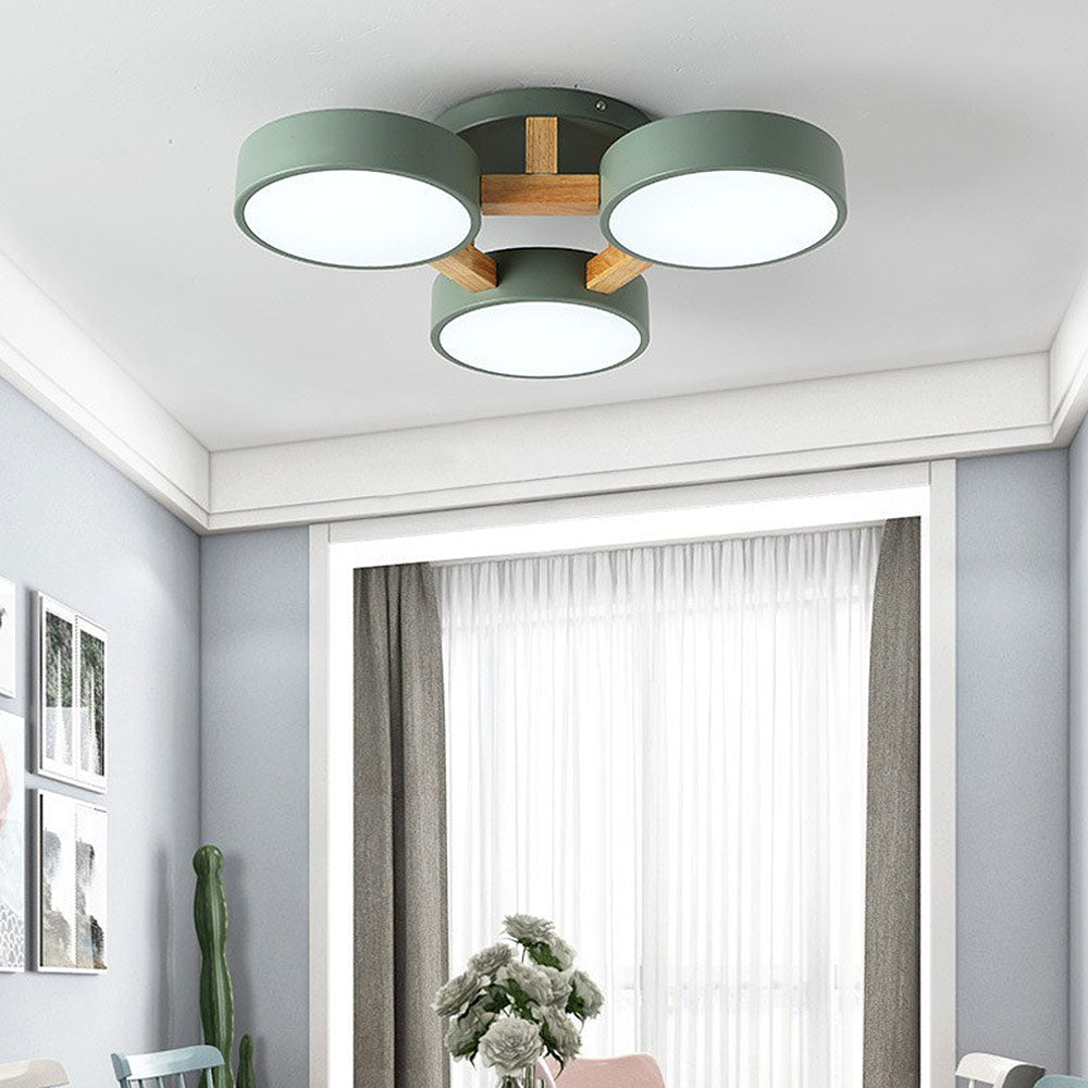 Modern Flush Bedroom Lamp