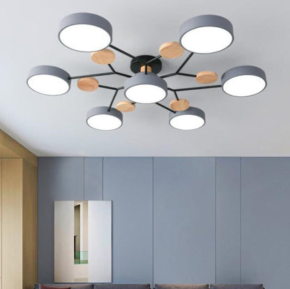 Round Nordic Ceiling Lamp