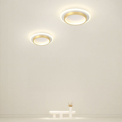 Round Metal & Acrylic Ceiling Light