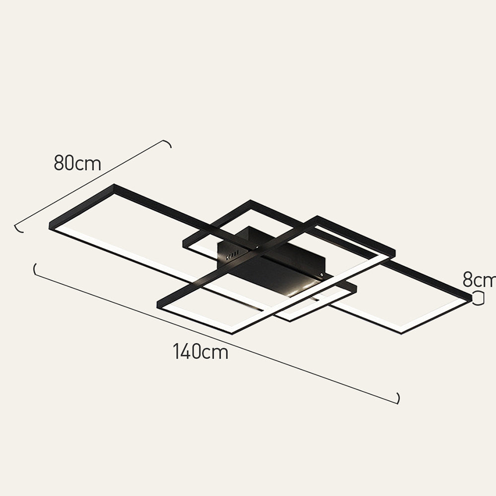 Geometric LED Ceiling Light
