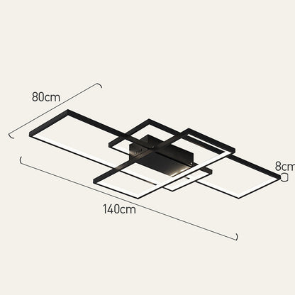 Geometric LED Ceiling Light