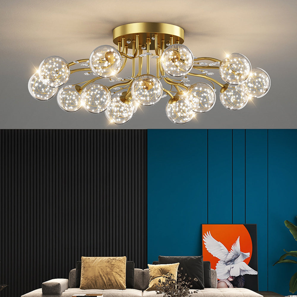 Scandinavian LED Ceiling Fixture