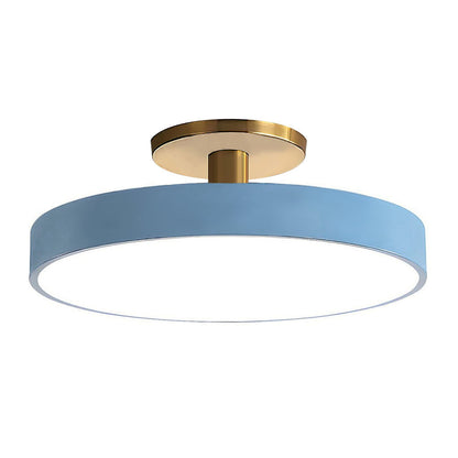 Round LED Ceiling Lamp in Minimalist Design