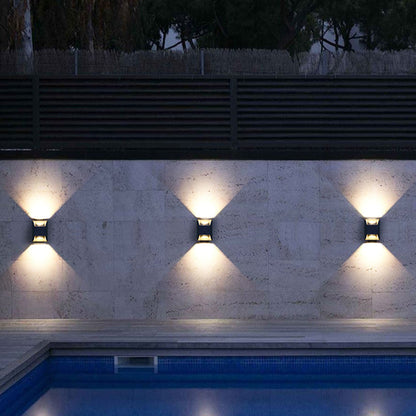 Architectural Up & Down Outdoor Wall Light