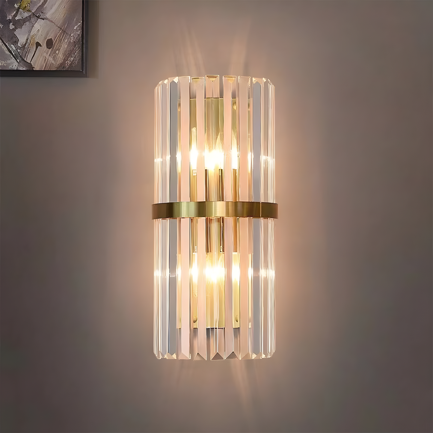 Luxury Stainless Steel Wall Light