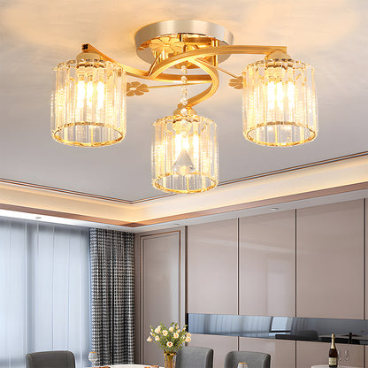 Modern Glam Ceiling Fixture