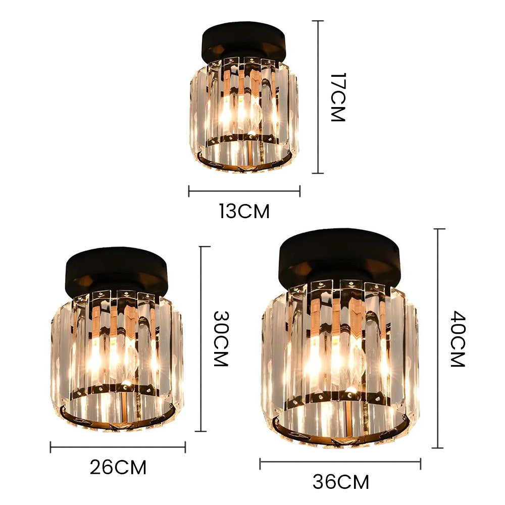 Halo Crystal Flush Light