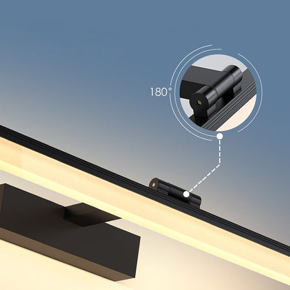 Sleek Black Mirror Light