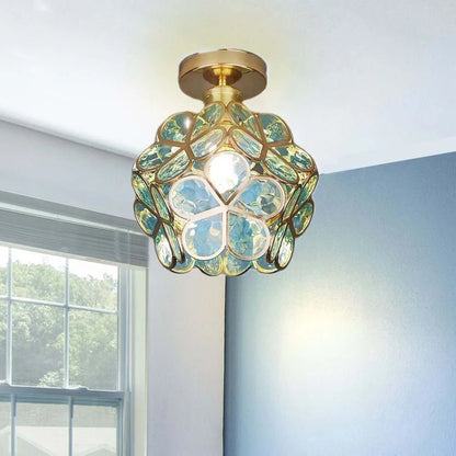 Glass Hallway Light