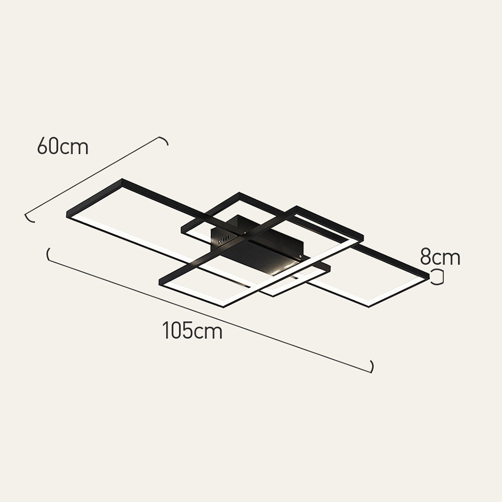 Geometric LED Ceiling Light