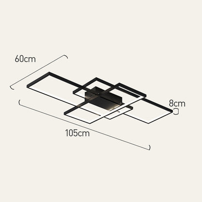 Geometric LED Ceiling Light