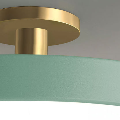 Round LED Ceiling Lamp in Minimalist Design