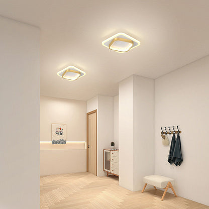 Gold Square LED Panel