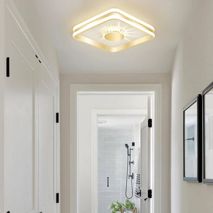 Crystal Luxe Hallway Light