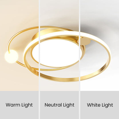 Contemporary Round LED Fixture