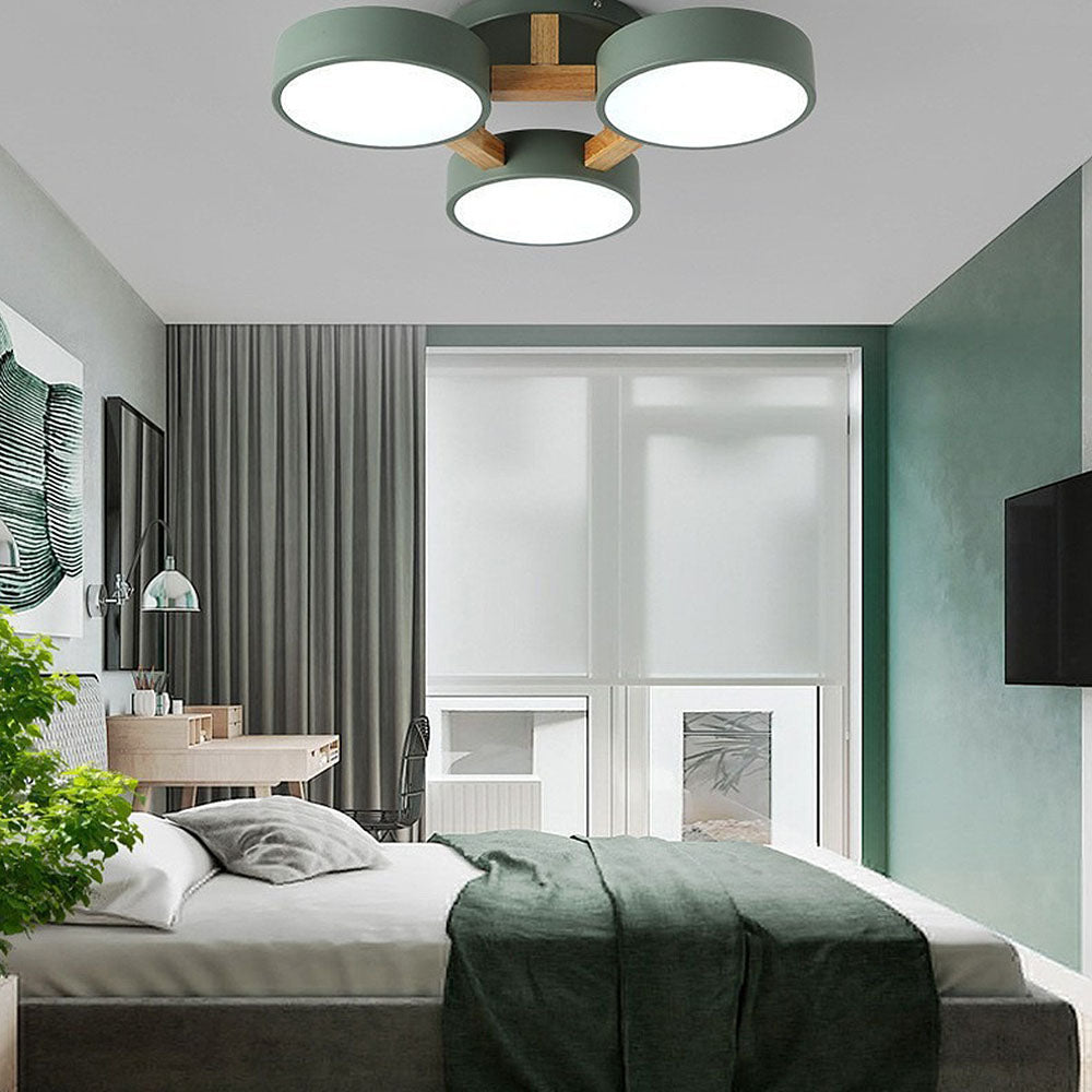 Modern Flush Bedroom Lamp