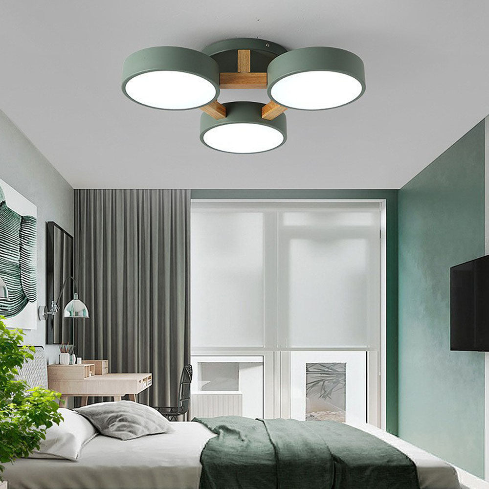 Modern Flush Bedroom Lamp