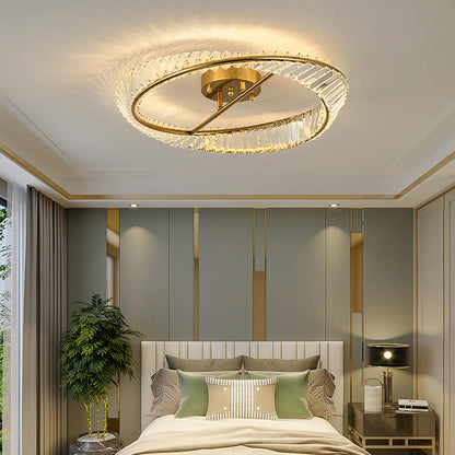 Crystal Glow Ceiling Light