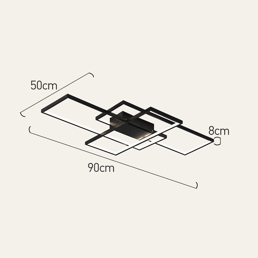 Geometric LED Ceiling Light