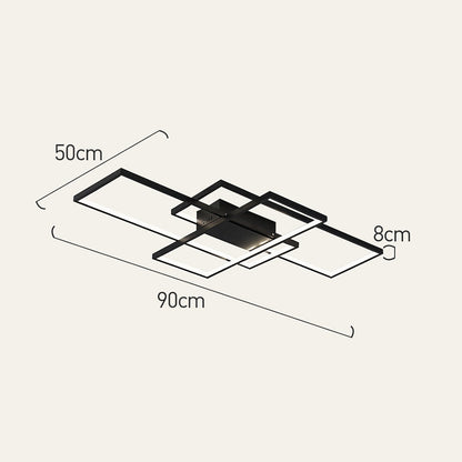 Geometric LED Ceiling Light