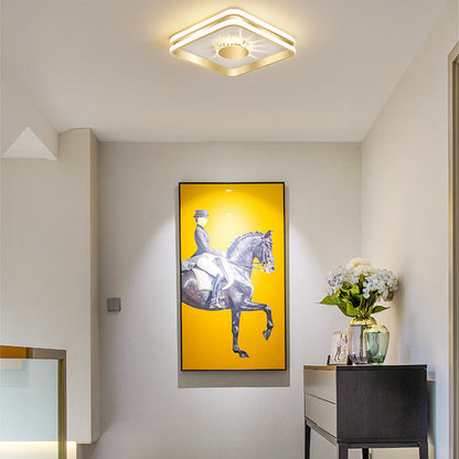 Crystal Luxe Hallway Light