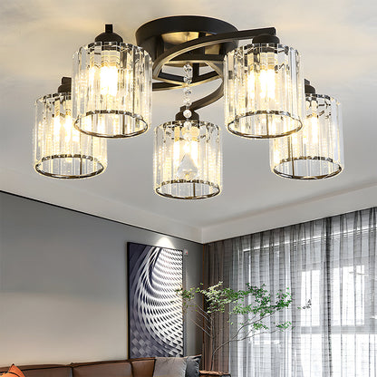 Modern Glam Ceiling Fixture