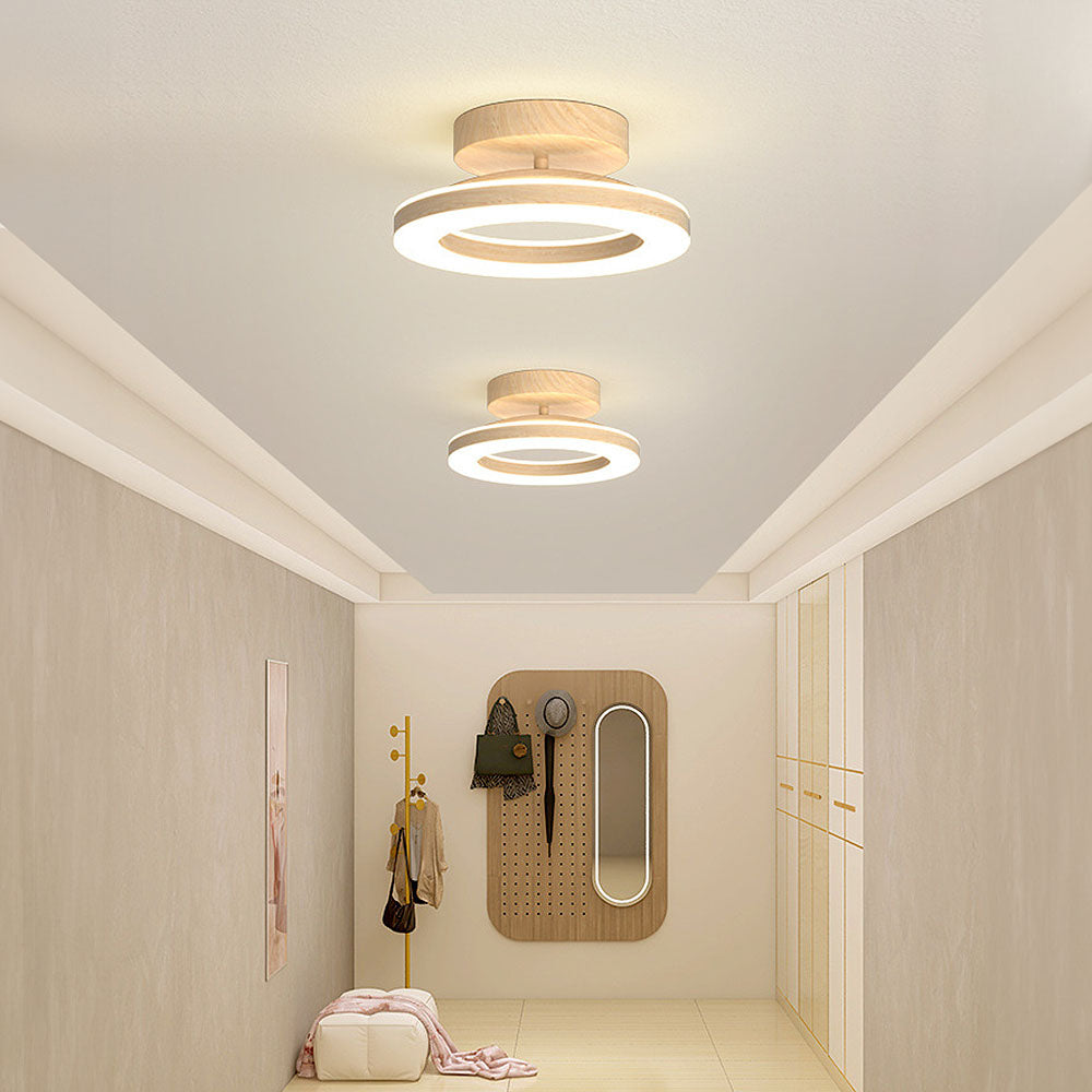 Slim Acrylic Flush Mount Light