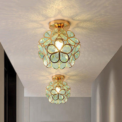 Glass Hallway Light