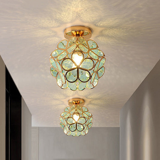 Glass Hallway Light