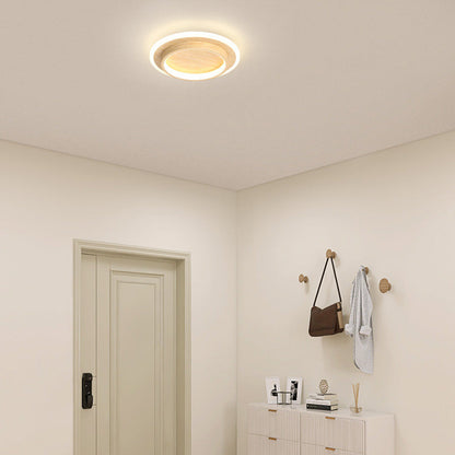 Round Metal & Acrylic Ceiling Light