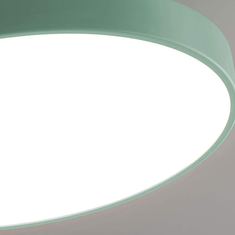 Round LED Ceiling Lamp in Minimalist Design