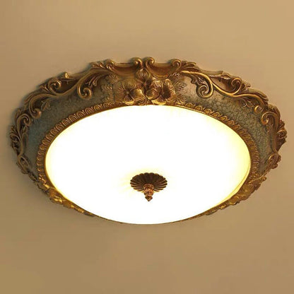Resin Dome Ceiling Light