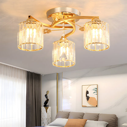 Modern Glam Ceiling Fixture