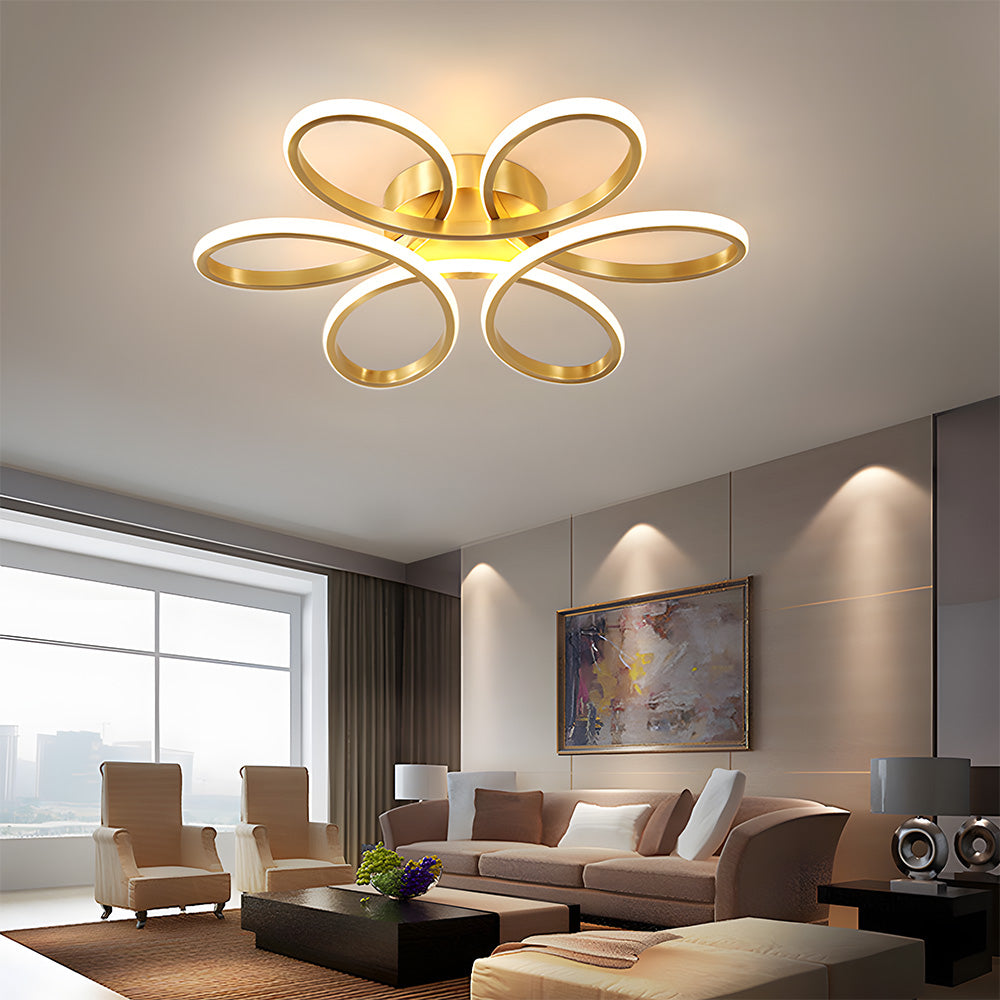 Petal Design Ceiling Lamp
