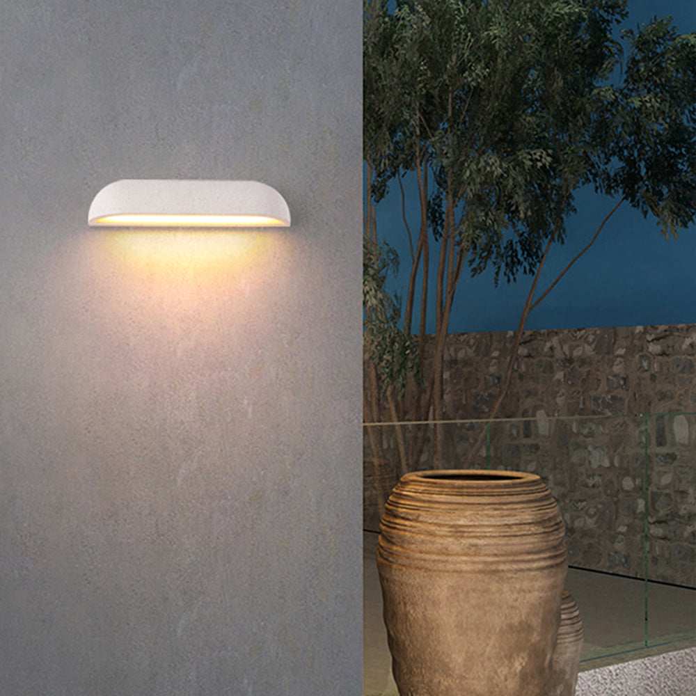 Nordic Stone LED Outdoor Wall Light