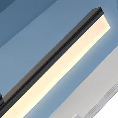 Sleek Black Mirror Light