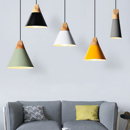 Nordic Wood Pendant Light