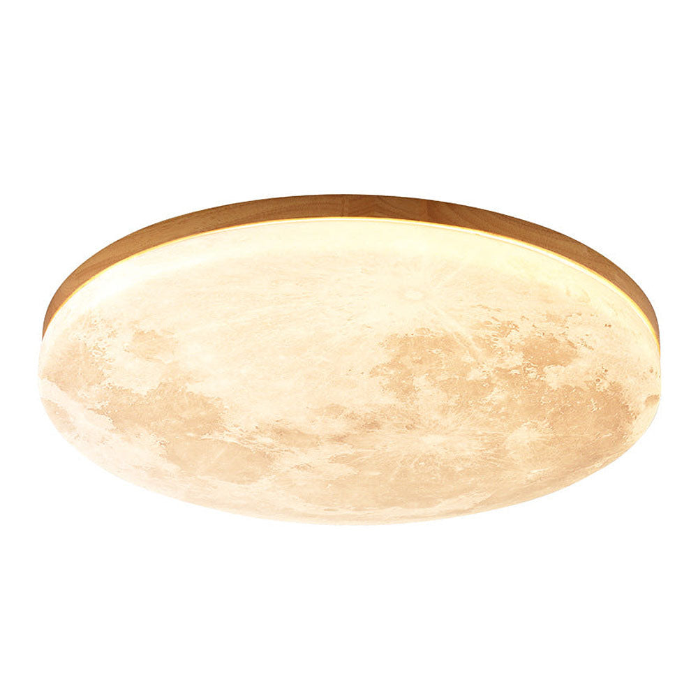 Moon-Inspired Art Deco Ceiling Light