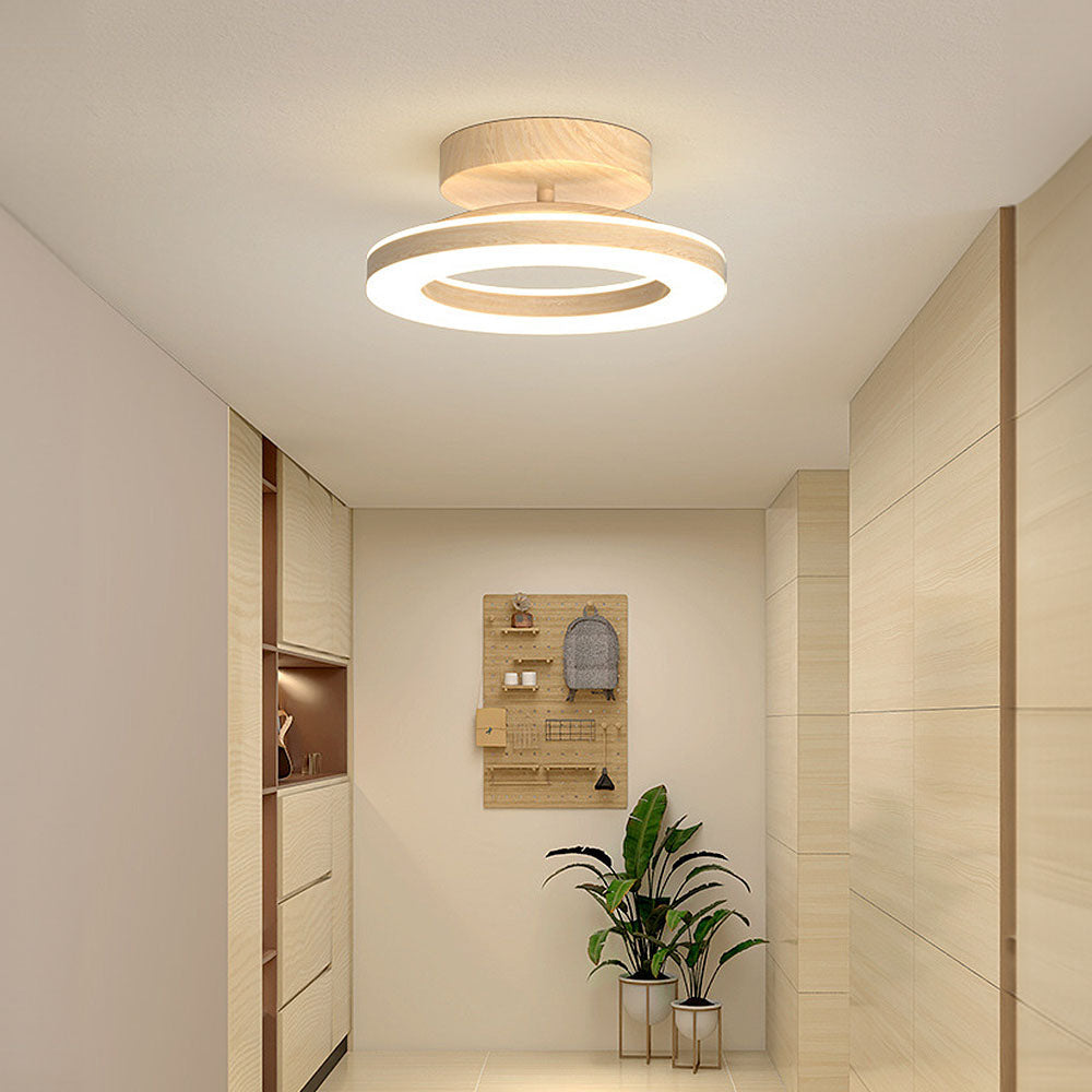 Slim Acrylic Flush Mount Light