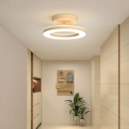 Slim Acrylic Flush Mount Light