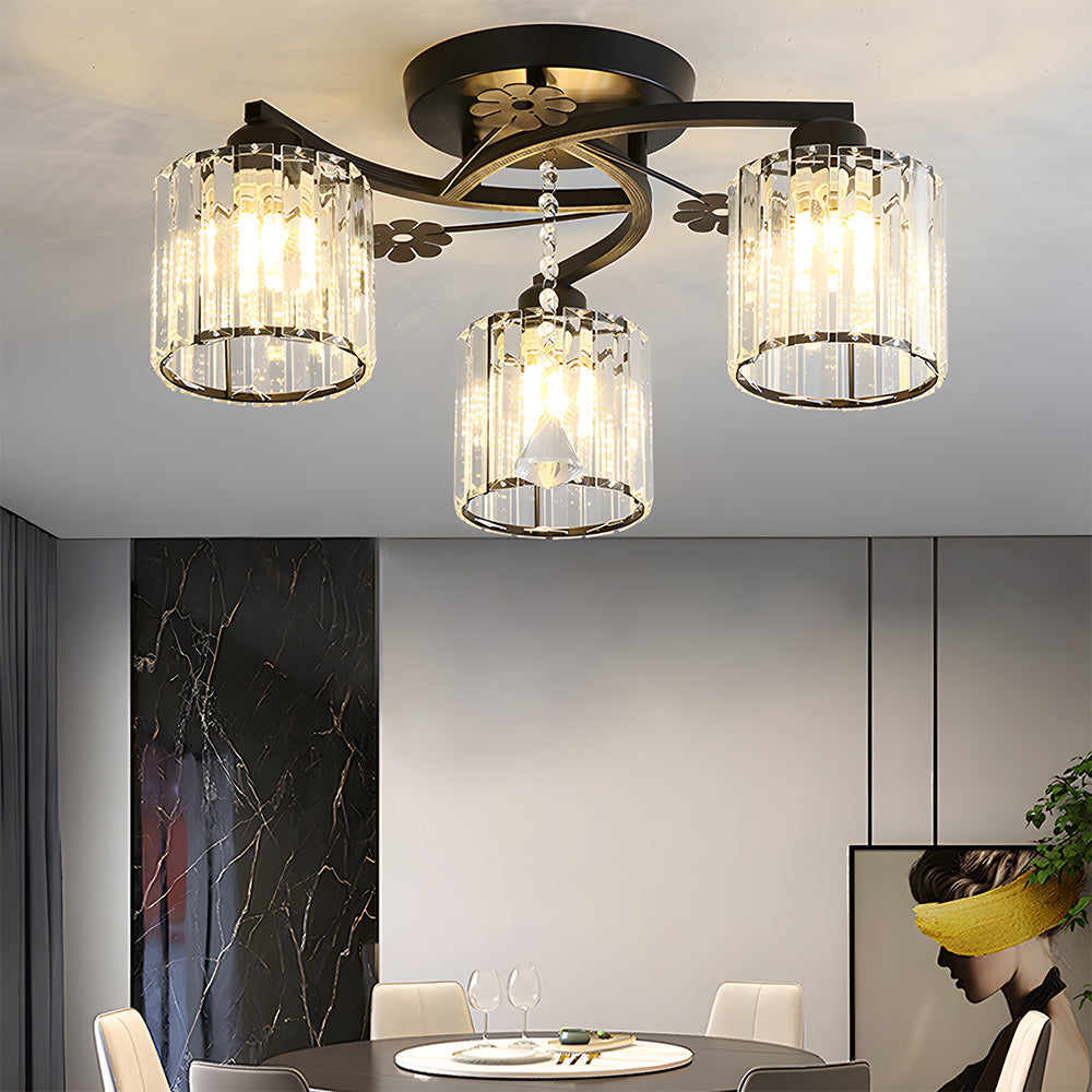 Modern Glam Ceiling Fixture