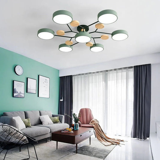 Modern Round LED Ceiling Chandelier