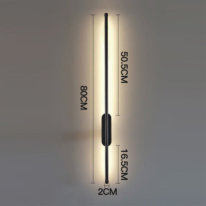 Long LED Accent Wall Light
