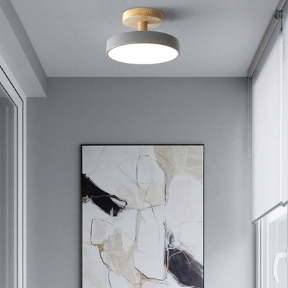 Round Iron LED Ceiling Light