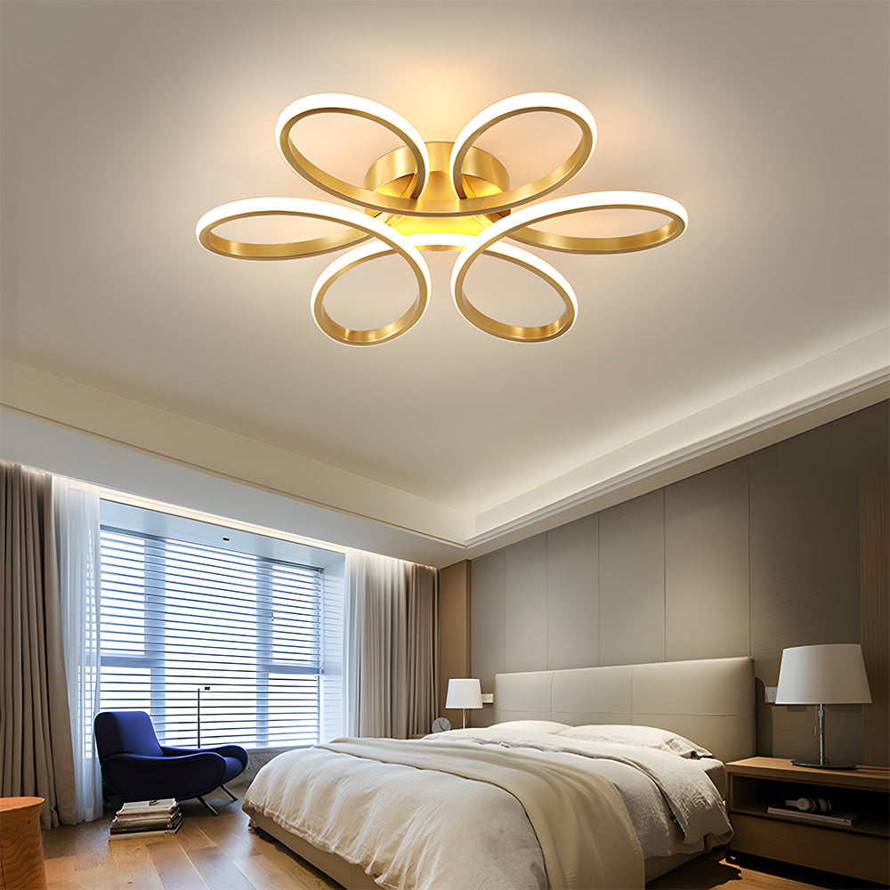 Petal Design Ceiling Lamp