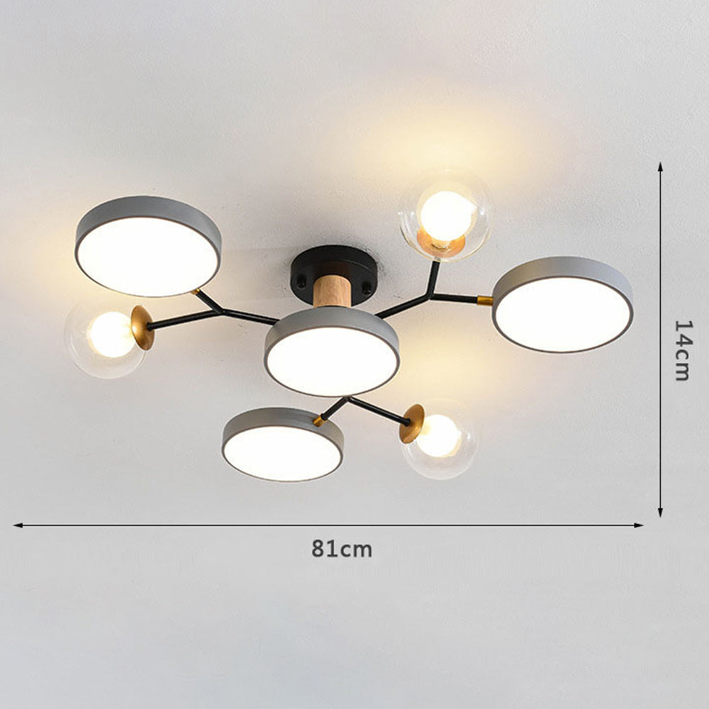 LED Branch Design Ceiling Light