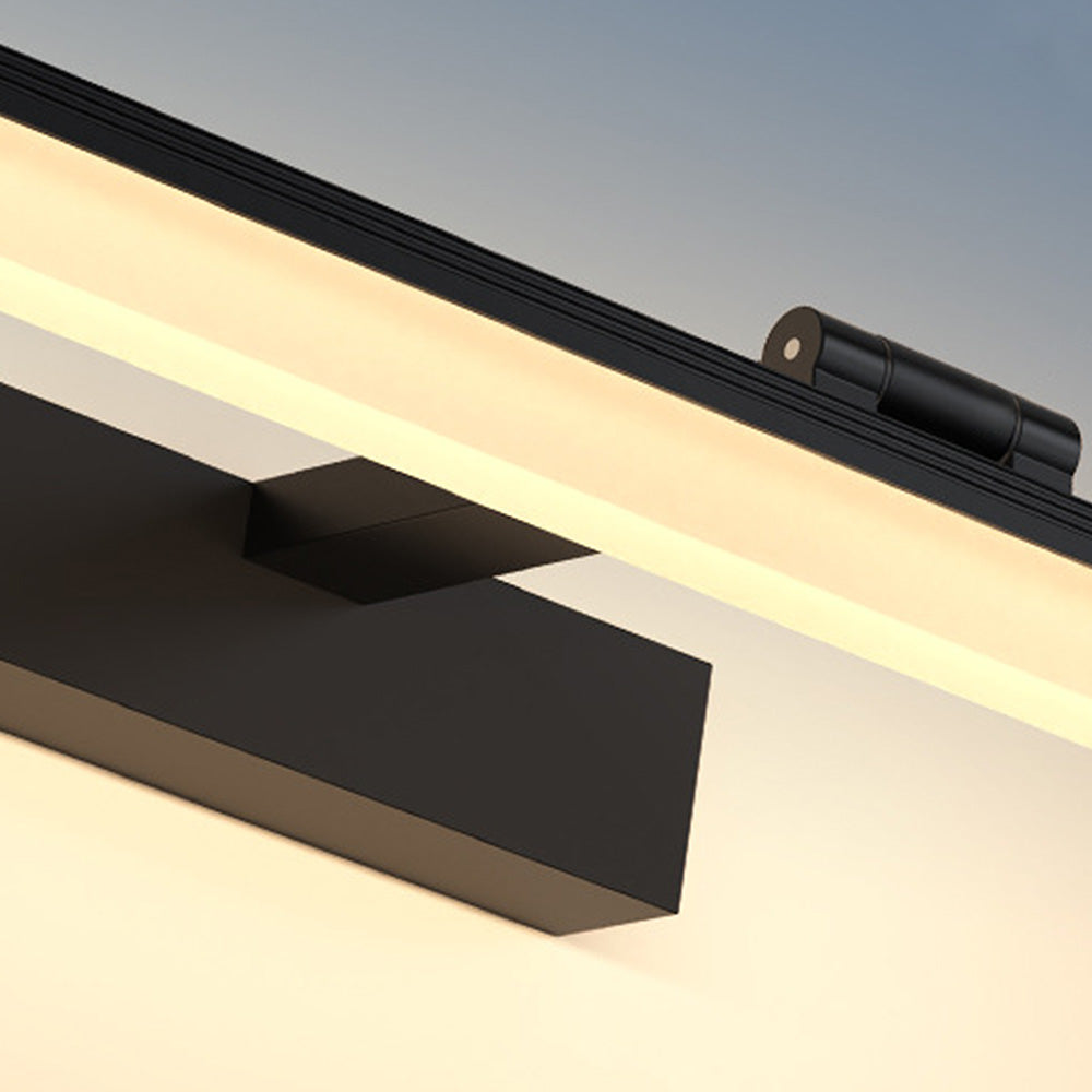 Sleek Black Mirror Light