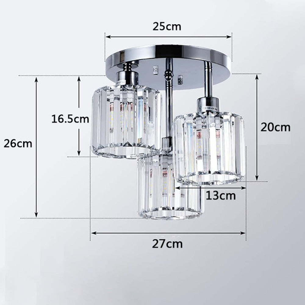 Elegant Bedroom Crystal Light